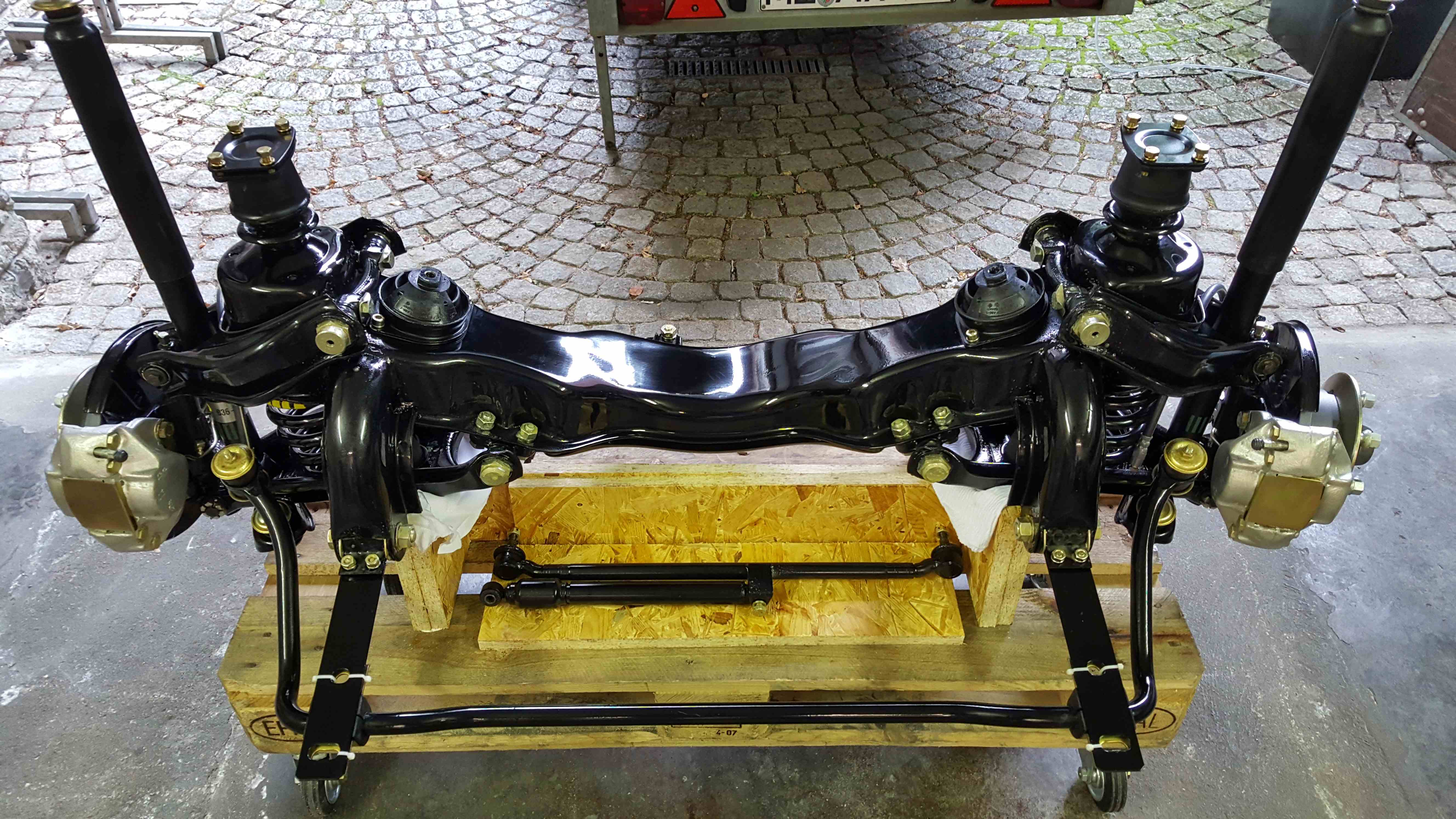 230SL_Achse_vorn_nachher_1